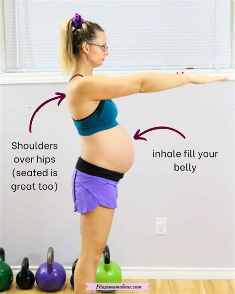 5-Minute Safe Pregnancy Core Workout (for every trimester)