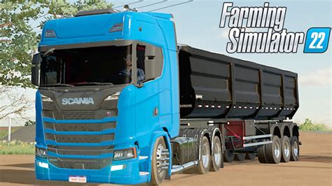 VENDENDO A COLHEITA DE TRIGO Farming Simulator 22 São Carlos