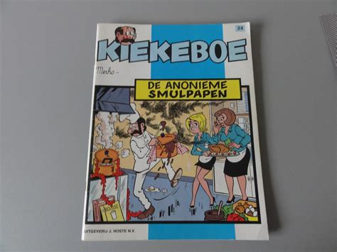 Kiekeboe 24 De Anonieme Smulpapen Merho Sc 1e Druk 1984