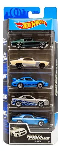Hot Wheels Pacote 5 Velozes E Furiosos Nissan Skyline 2020 Cor Plateado MercadoLivre