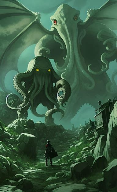 Premium Photo | Cthulhu art