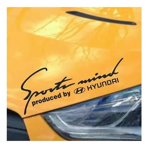 Sticker Sports Mind Produced By Hyundai Meses Sin Inter S