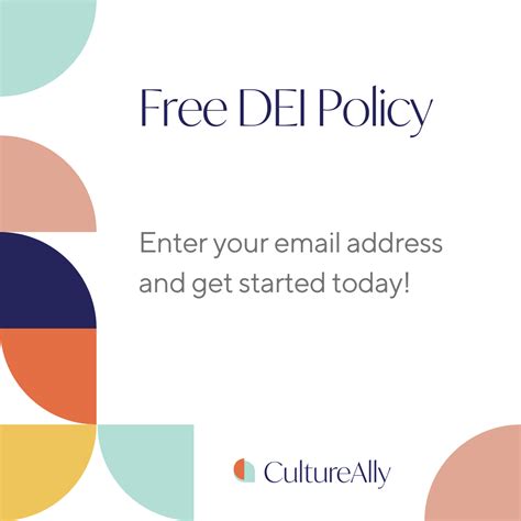 Free DEI Policy Template — CultureAlly