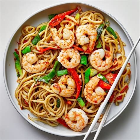 Shrimp and Noodles Stir Fry Recipe - Instacart