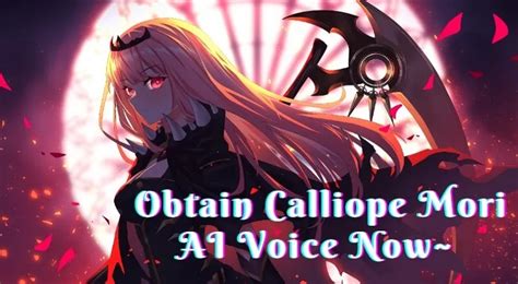 How to Get Calliope Mori AI Voice with AI Voice Changer?