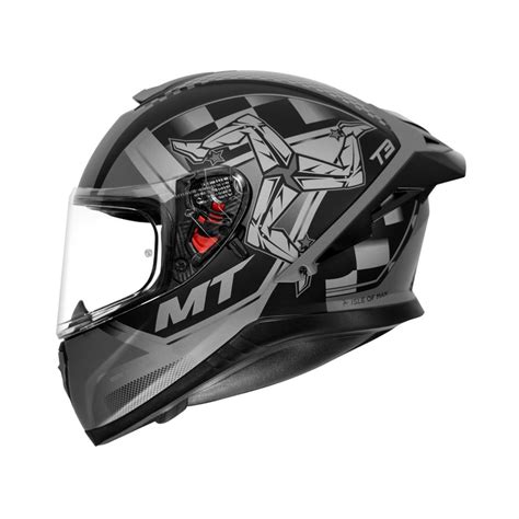 Buy Mt Thunder Pro Isle Of Man Gloss Helmet Grey