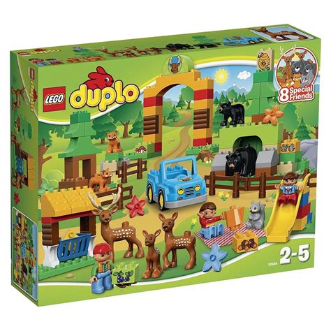 NOWE KLOCKI LEGO DUPLO 10584 LEŚNY PARK ZWIERZĘTA 7245514435