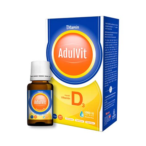 AdulVit D3 1,000 IU Drops - AdulVit