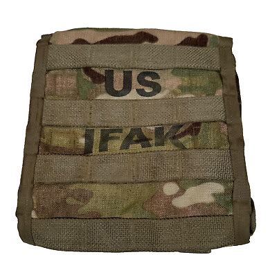 US Military Army Sekri MOLLE IFAK II Individual First Aid Kit Pouch