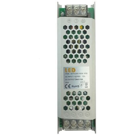 Alimentation Driver Slim Pour Ruban Led Dc V W A