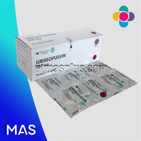 Produk Griseofulvin 500 Mg 100 S Tab Pt Murni Aik Sukses