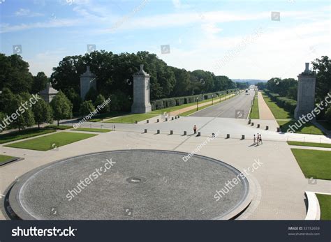 Main Entrance To Arlington National Cemetery Stock Photo 33152659