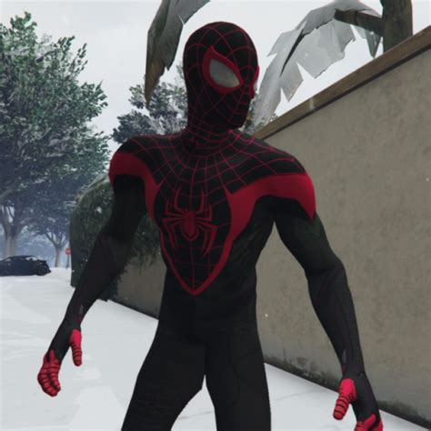 Spider Man Miles Morales Ps Retexture V Gta Mod