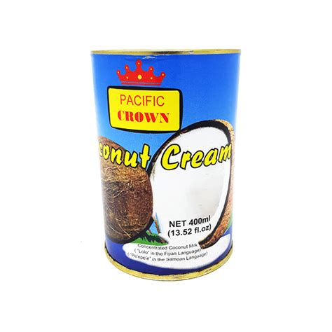 Pcrown Coconut Cream 400mls Mh Online Fijis Ultimate Online