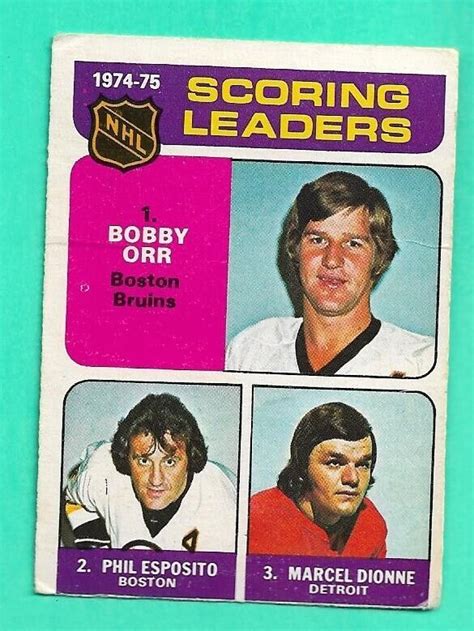 Bobby Orr O Pee Chee Bruins Sl Good Card G Ebay