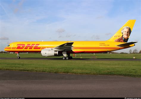 G DHKK DHL Air Boeing 757 28A PCF Photo By David Cook Photography ID