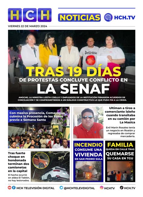 Portada Hch De Marzo De Hch Tv