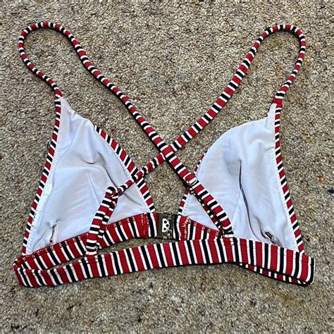 Superdry Cross Back Triangle Bikini Top Size Depop