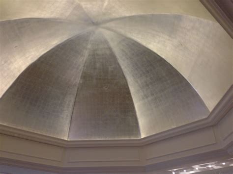 Silver Painted Dome Ceiling