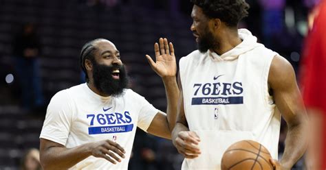 Nba Fans React To Dominant Display From Joel Embiid And James Harden Mvp And Point God