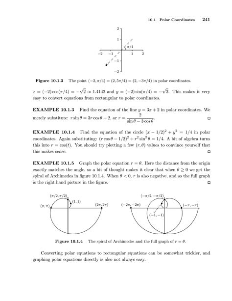 SOLUTION Parametric Equations And Polar Coordinates Studypool