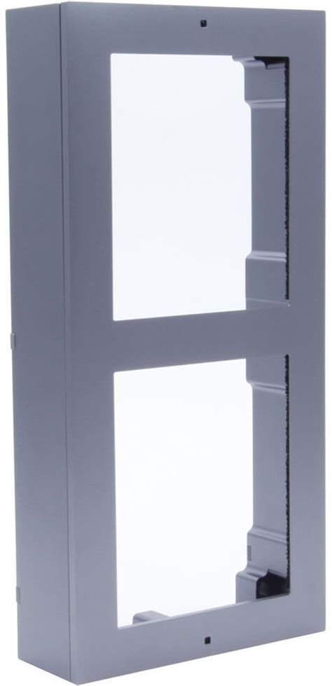 Outlet Box For Outdoor Installation Of Intercom Panel Kd8 Two Modules Aluminum Housing