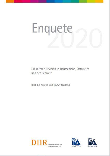 Enquete Studie DIIR Deutsches Institut für Interne Revision e V