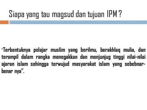 Apa Itu Ipm Ikatan Pelajar Muhammadiyah Disingkat Ipm Adalah