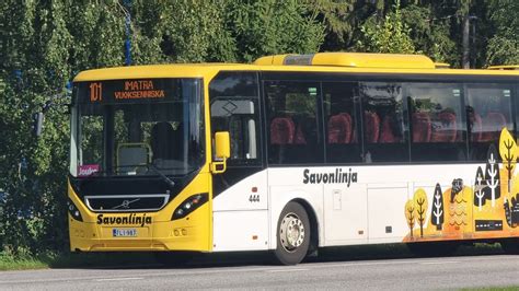 Savonlinja Volvo B R Jouko Bus Line In Lappeenranta