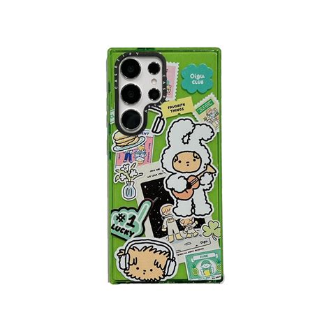 Samsung Galaxy S23 Ultra Plus S22 Ultra Phone Case Casetify With Packing Box【cheese Butter