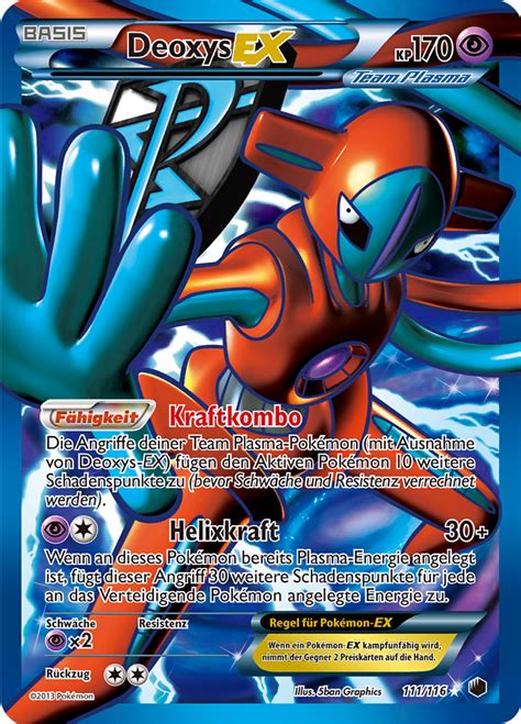 Deoxys Ex Wert Bild K Nstler Seltenheit Pokemonkarte De