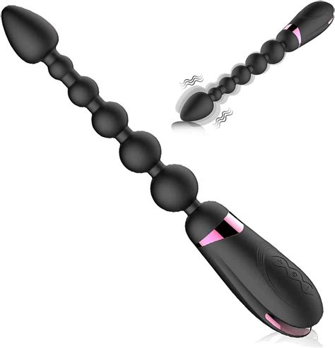 Vibrating Anal Beads Butt Plug 360 Rotating Anal Vibrator Prostate