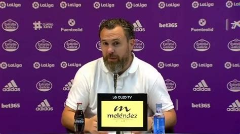 REAL VALLADOLID Sergio González Hemos dado un paso de gigante es