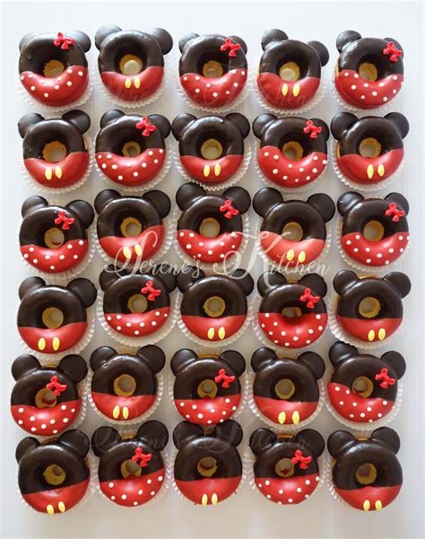 Mickey And Minnie Doughnut Cake By Serensskitchen088 Doughnut Cake