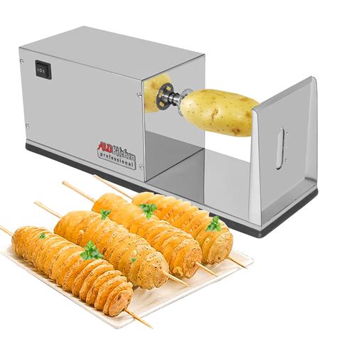 Aldkitchen Electric Potato Slicer Potato Twister Stainless Steel