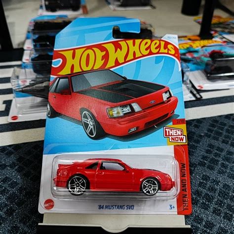 Hot Wheels Mustang Svo Red Shopee Malaysia