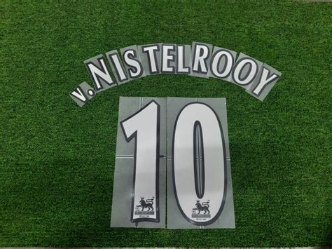 Font V Nistelrooy Premier League White Nameset Fansport Vn