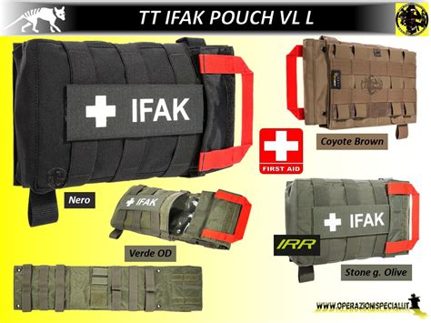 Operazioni Speciali IfaK First Aid Pouch VL L Tasmanian Tiger