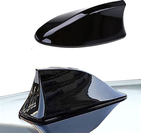 Qodolsi Pc Car Shark Fin Antenna No Punching Antenna Hood Roof Rear