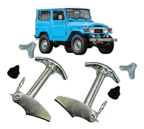 Trava Presilha Fecho Capo Pu Toyota Bandeirante Todas Kit R Em