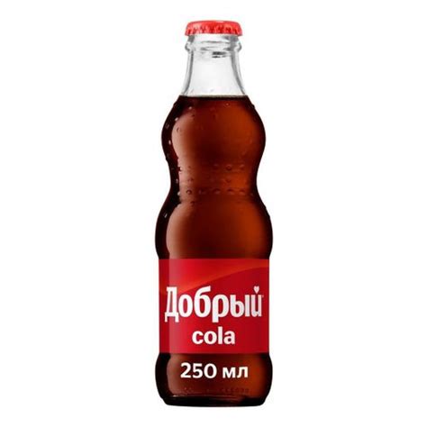 Газированный напиток Добрый Кола 250 мл - купить с самовывозом в СберМаркет
