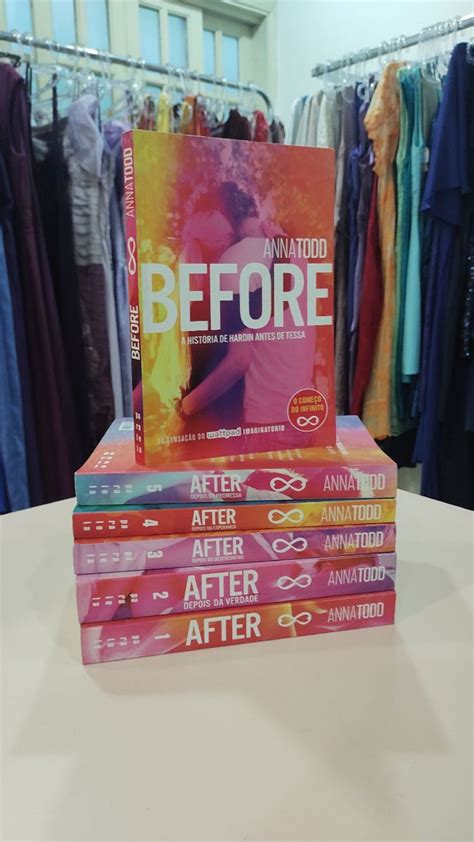 Cole O De Livros After Before Anna Todd Livro Paralela Usado