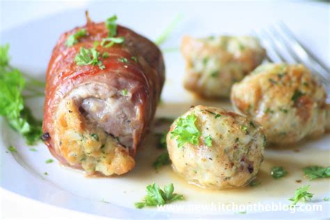 New Kitch On The Blog Runde Sache Gef Lltes Schweinefilet Mit