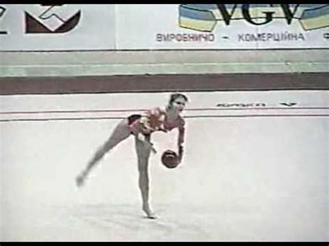 Joanna Bodak Ball 1992 Deriugina Cup EF YouTube