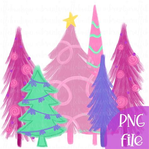 Pink Christmas Tree Png, Pink Christmas Png, Merry Christmas Pink Tree ...