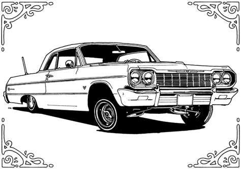 The Lowrider Coloring Book Dokument Press The Blogazine