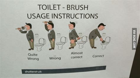 How To Use Toilet Brush 9gag