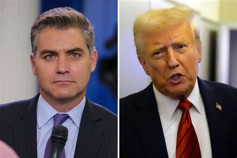 Donald Trump Reacts to Jim Acosta Leaving CNN - Newsweek