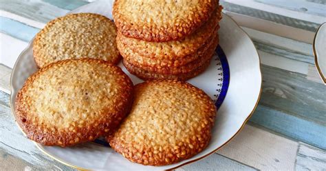 Galletas De Sésamo O Ajonjolí Postres Fáciles Y Ricos