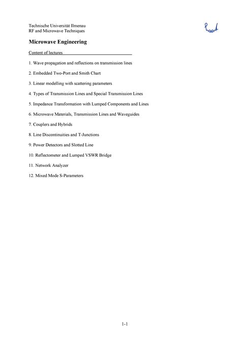 Mic Eng 1Intro Figures Vorlesungsnotizen 1 Technische Universität